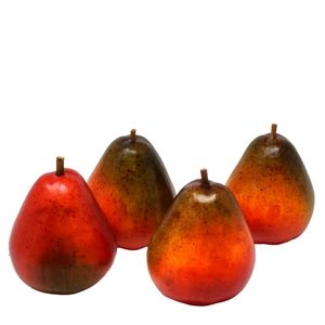 Decorative Pears Set Of 4 Lightweight Decor